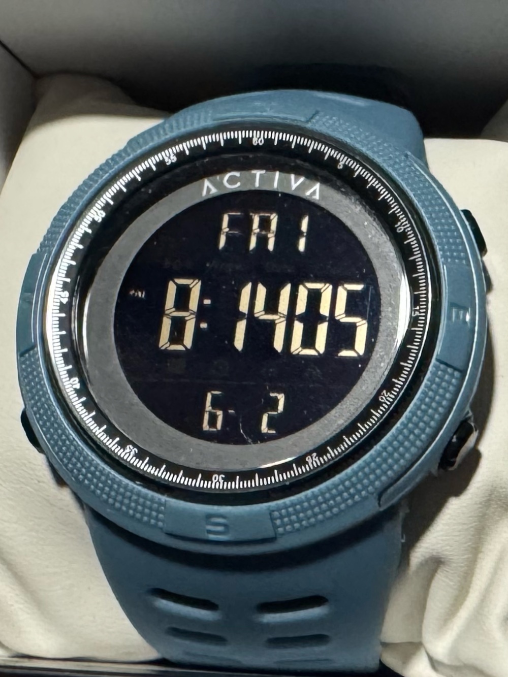 Activa X Invicta Digital Men's Watch - 50mm. Light Blue (ACW1915-002) - Picture 1 of 7